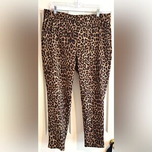 Michael Kors Leopard Print Pants